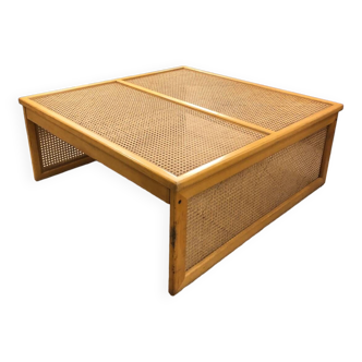 Table basse cannage, 1970