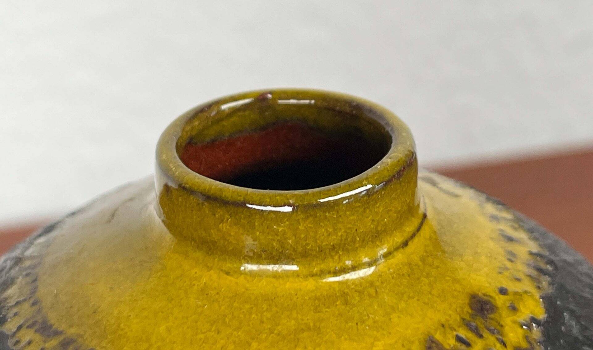 Mid-Century Modern German Studio Pottery Vase by Melitta Teubner, 1960s