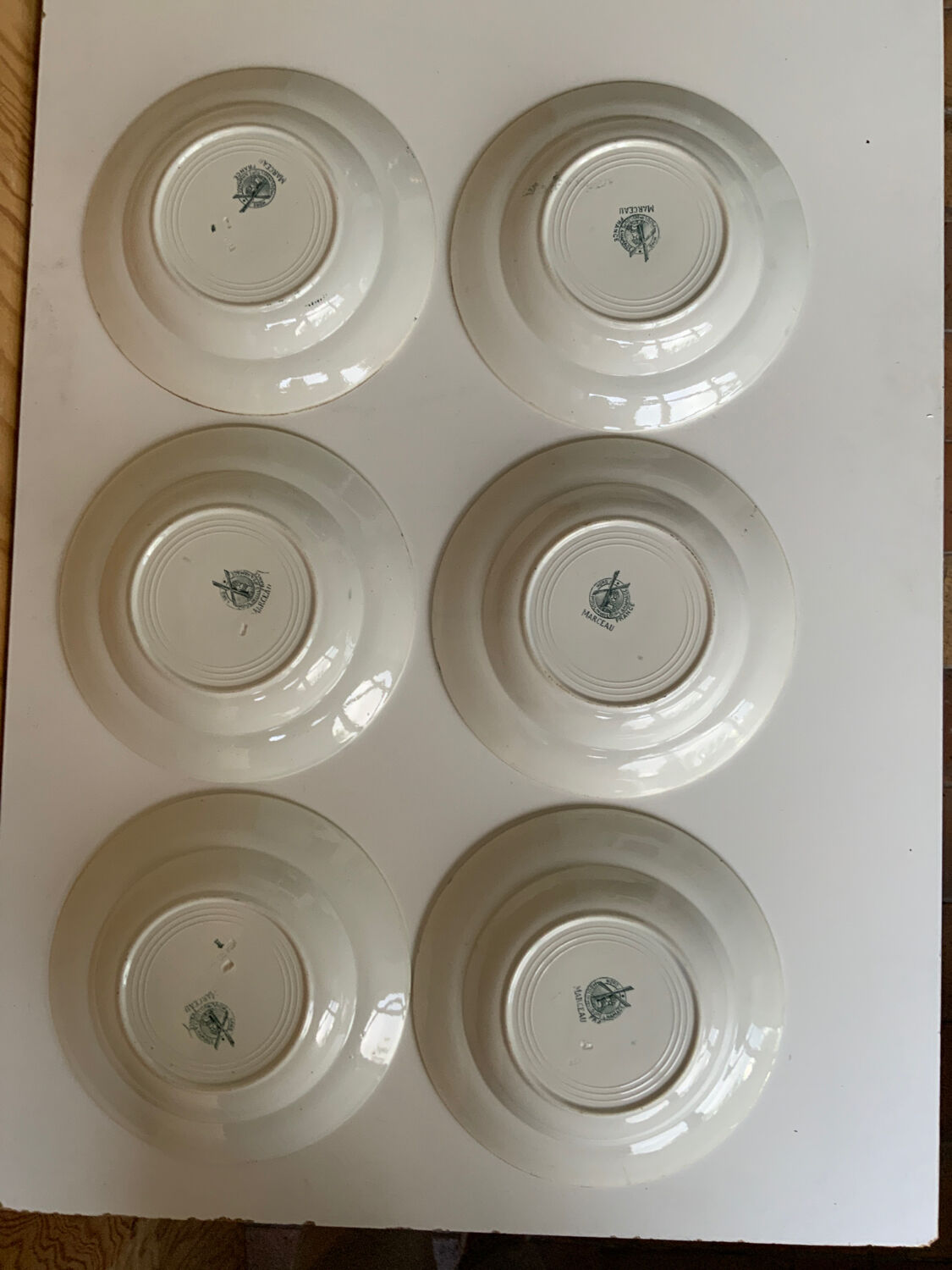 Assiettes à soupe Terre de Fer