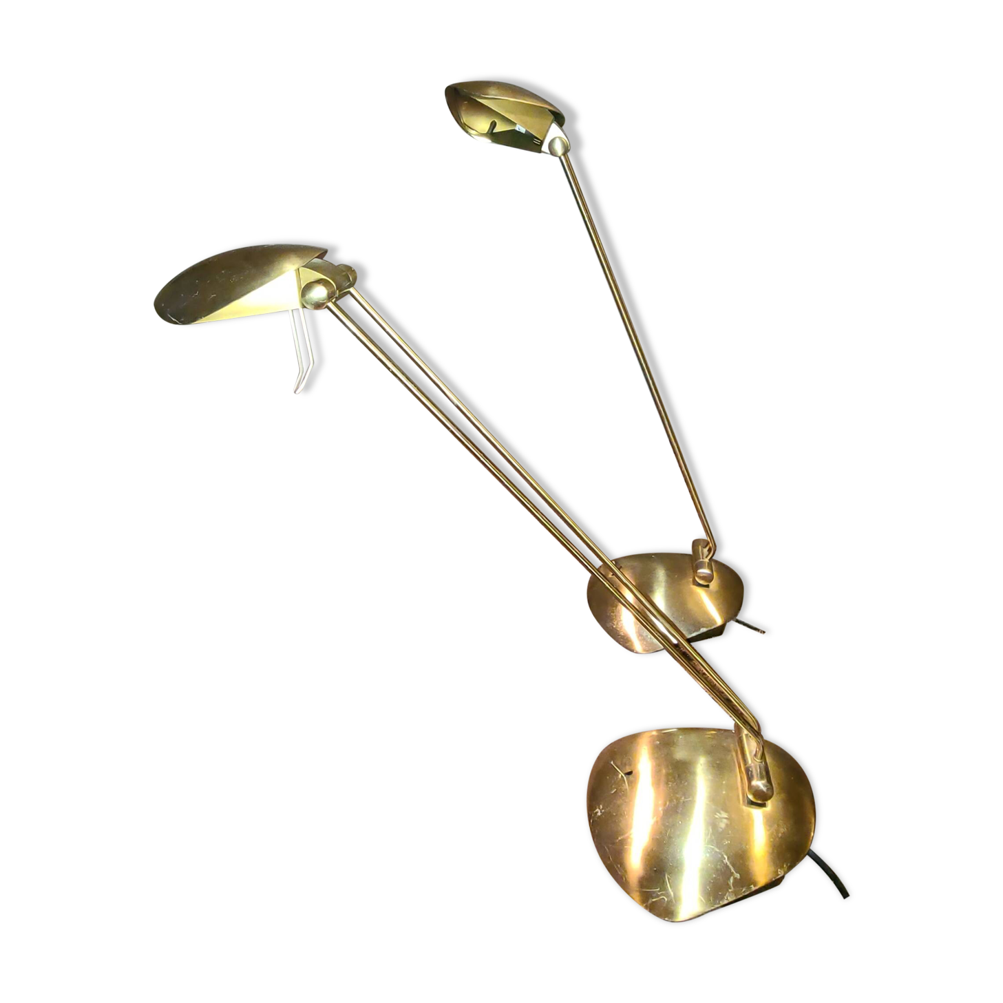 Pair of vintage desk lamps.