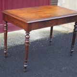 Table or desk Louis Philippe with two drawers