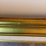 Floral still life 1988 – Karl-Heinz Stricker – vintage gilt frame