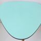 Tripod high table in pale green formica 1950 vintage 50's rockabilly