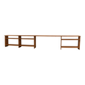 Buffet scandinave ouvert en pin de 400 cm des années 1970.