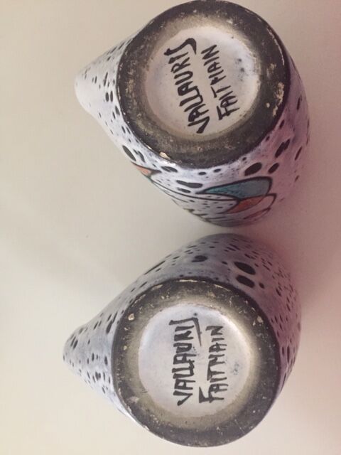 Mug sun fat lava vintage Vallauris