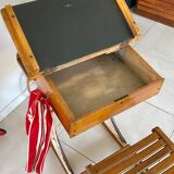 Vintage school desk