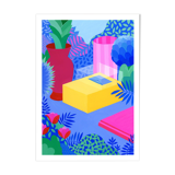 Original painting, the letter