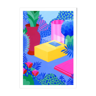 Original painting, the letter