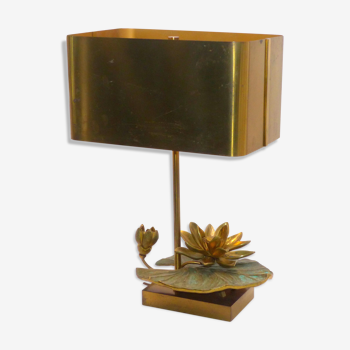 Charles House lamp with water lily