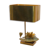 Charles House lamp with water lily