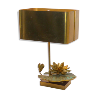 Charles House lamp with water lily