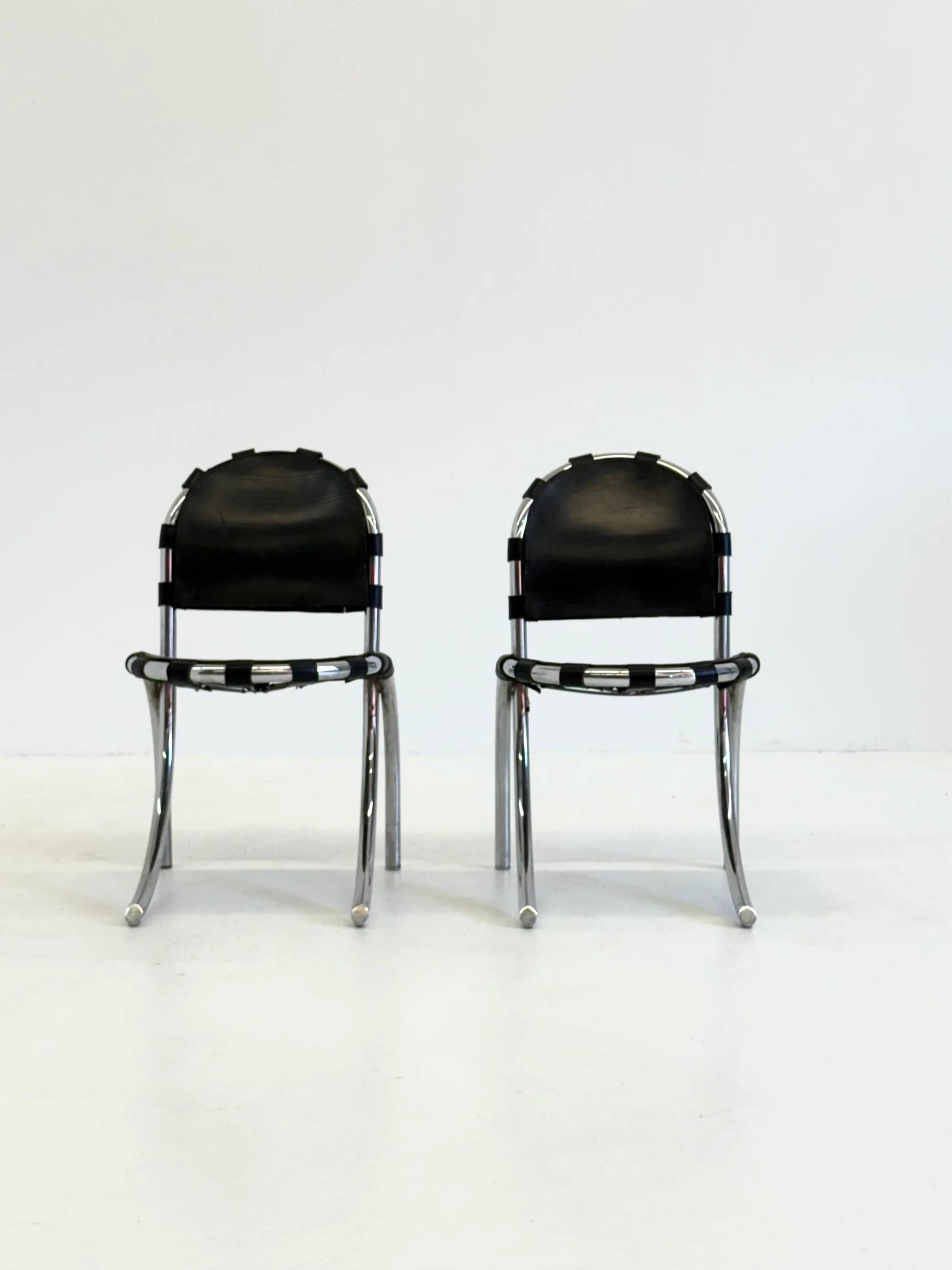 Set of 2 Medusa dining chairs by Studio Tetrarch for Alberto Bazzani