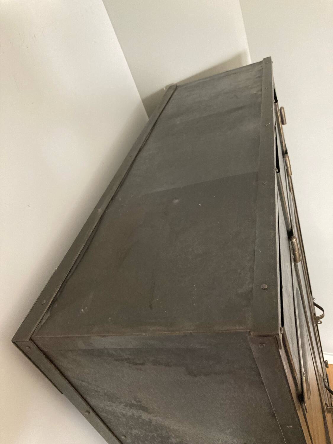 Strafor 3-door locker, 1950