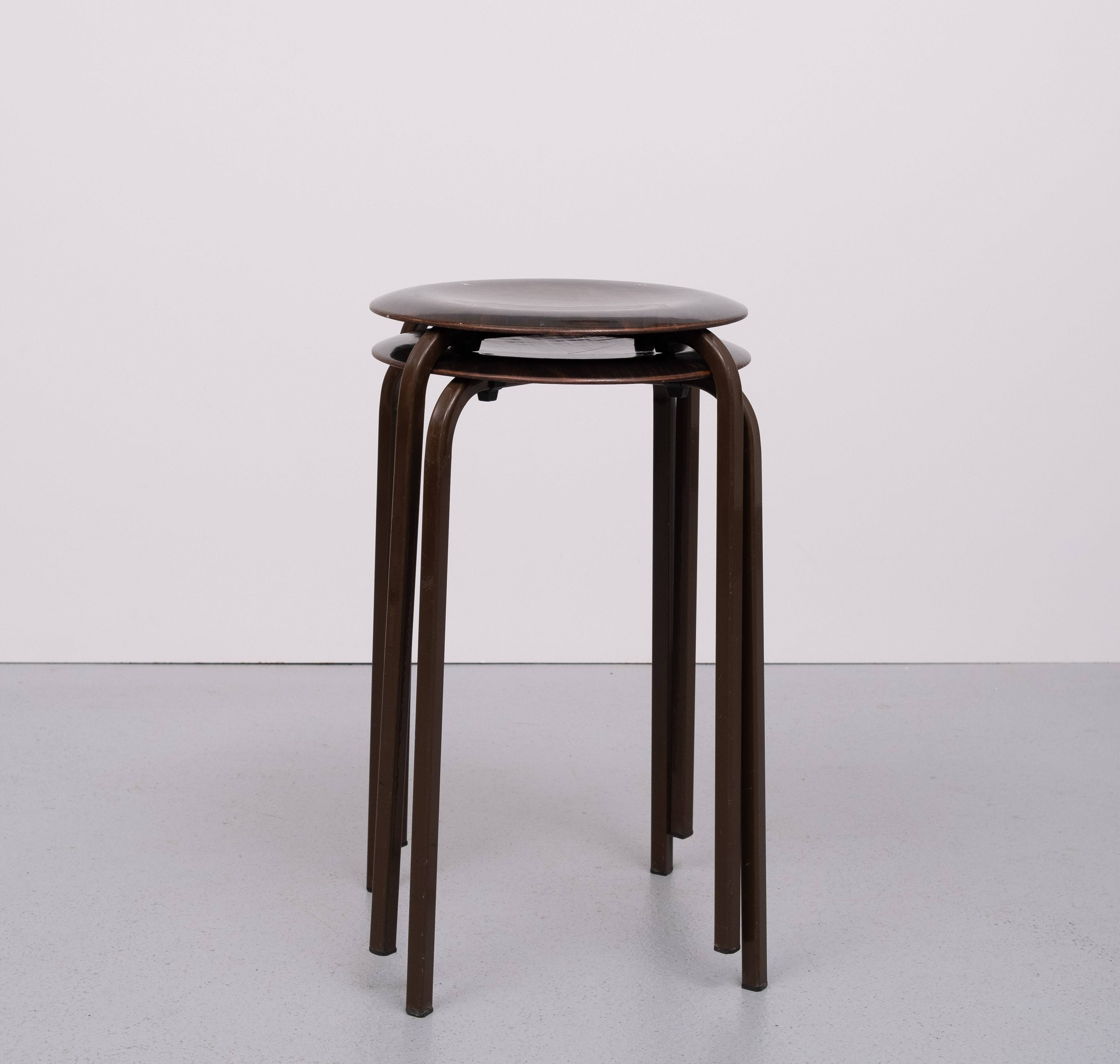 Two Stools by Obo Eromes 1960s Holland