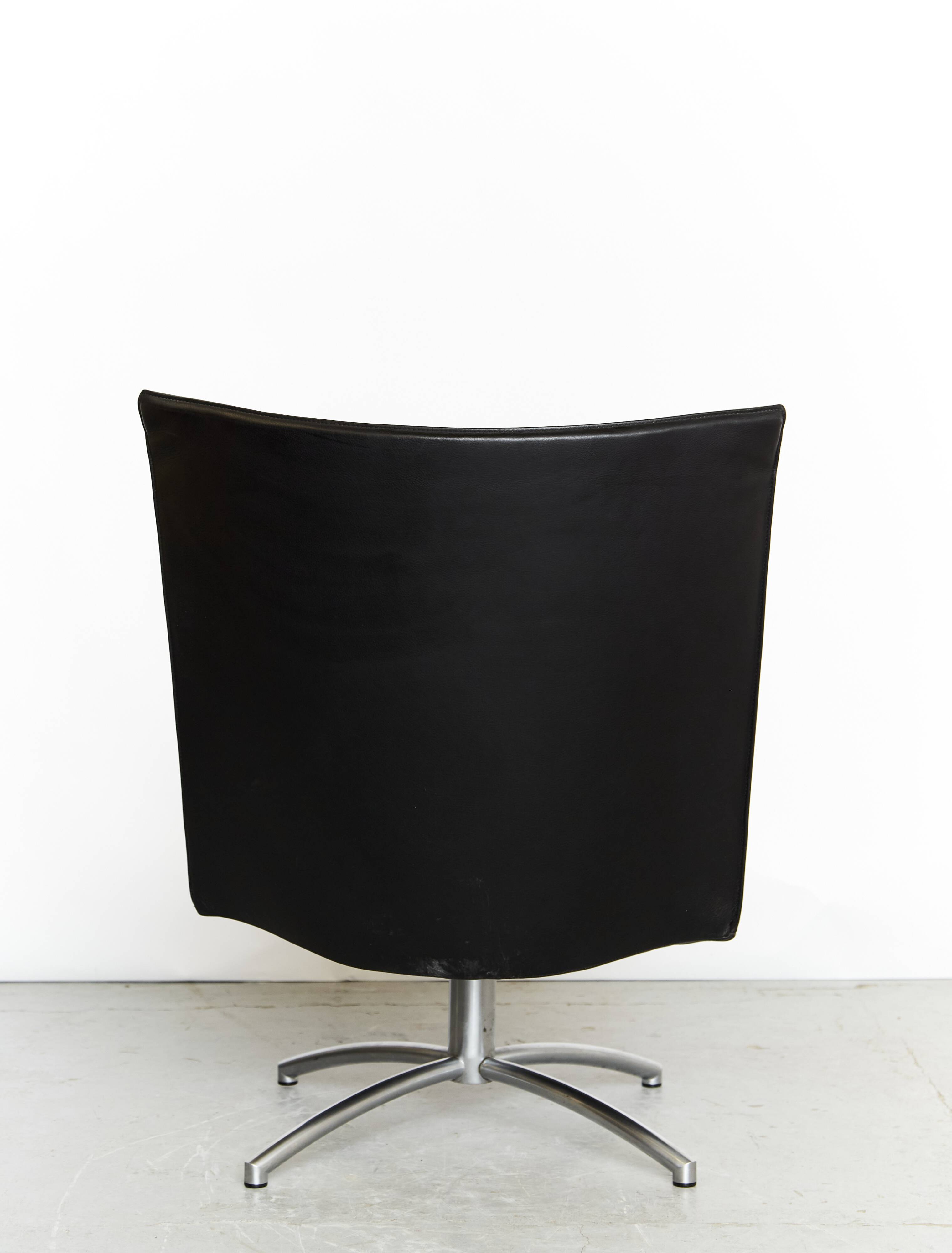 Fauteuil Erik Jørgensen Ej70 « Partner » par J. Foersom & P. Hiort-Lorenzen