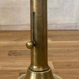 Solid brass candle holder