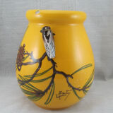 yellow vase