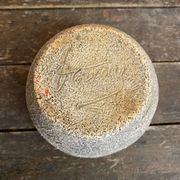 Francis Triay Ceramic Ashtray Coupe Vide Poche 1960s Vintage Rock Art