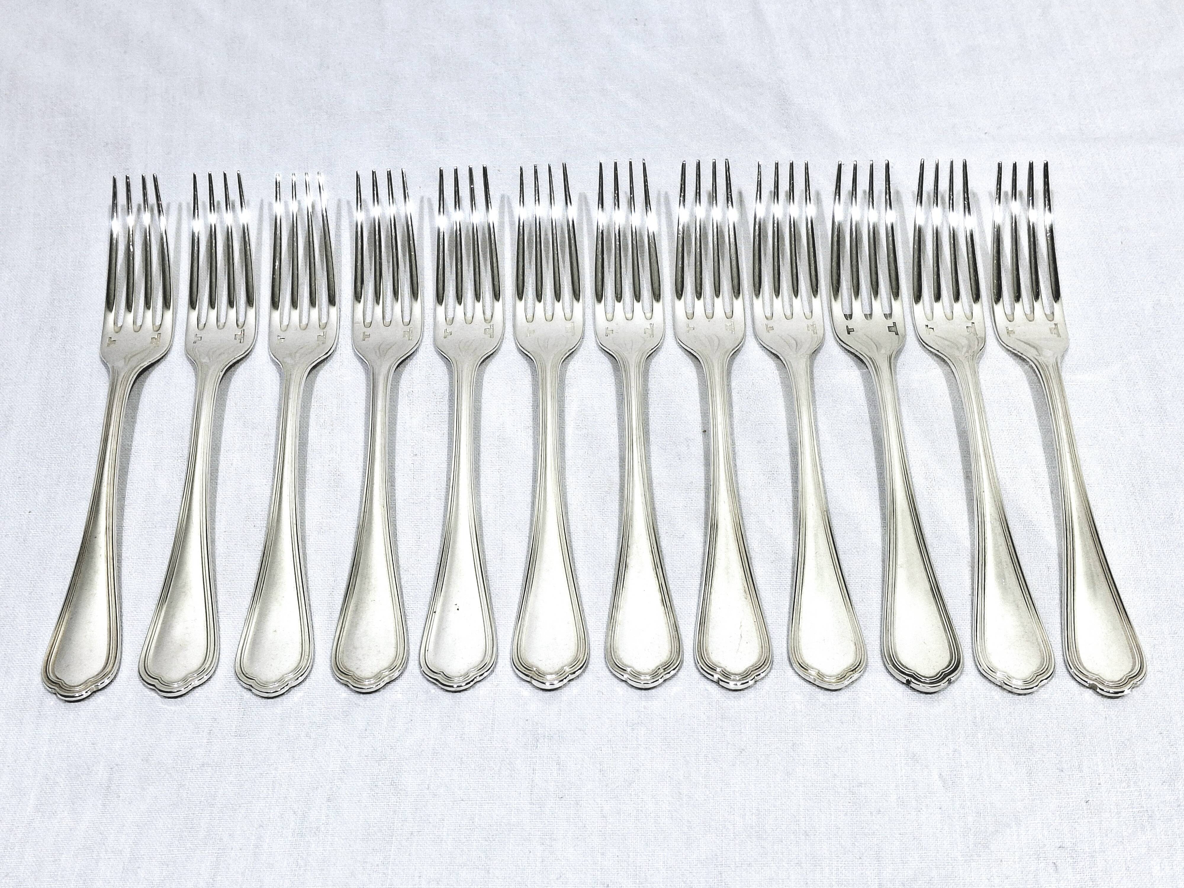 Christofle - 87-piece cutlery set Spatours Silver-plated Metal