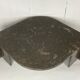 Italian marble teardrop coffee table, 1980s