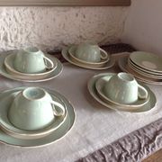 Peppermint coffee and dessert service / Villeroy - Boch / vintage 50-60