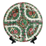 Chinese Green Porcelain Plate Signed