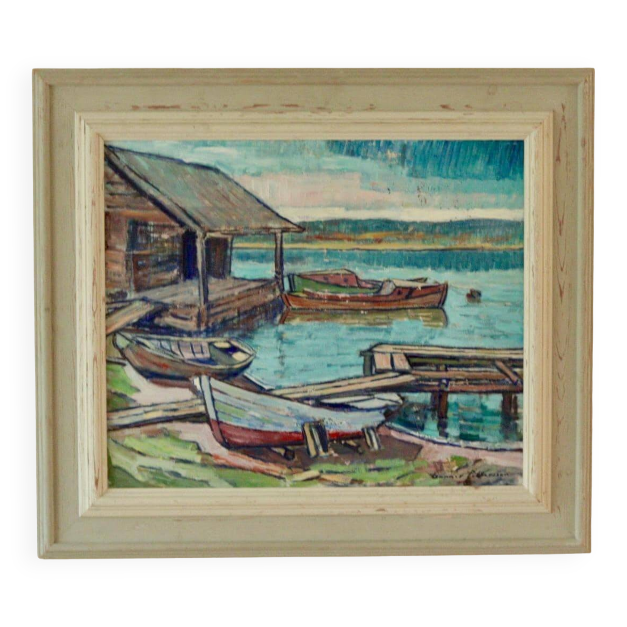 "Marine motif" by Gunnar Pettersson