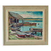 "Marine motif" by Gunnar Pettersson