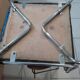 Vintage chrome desk chair Italian design