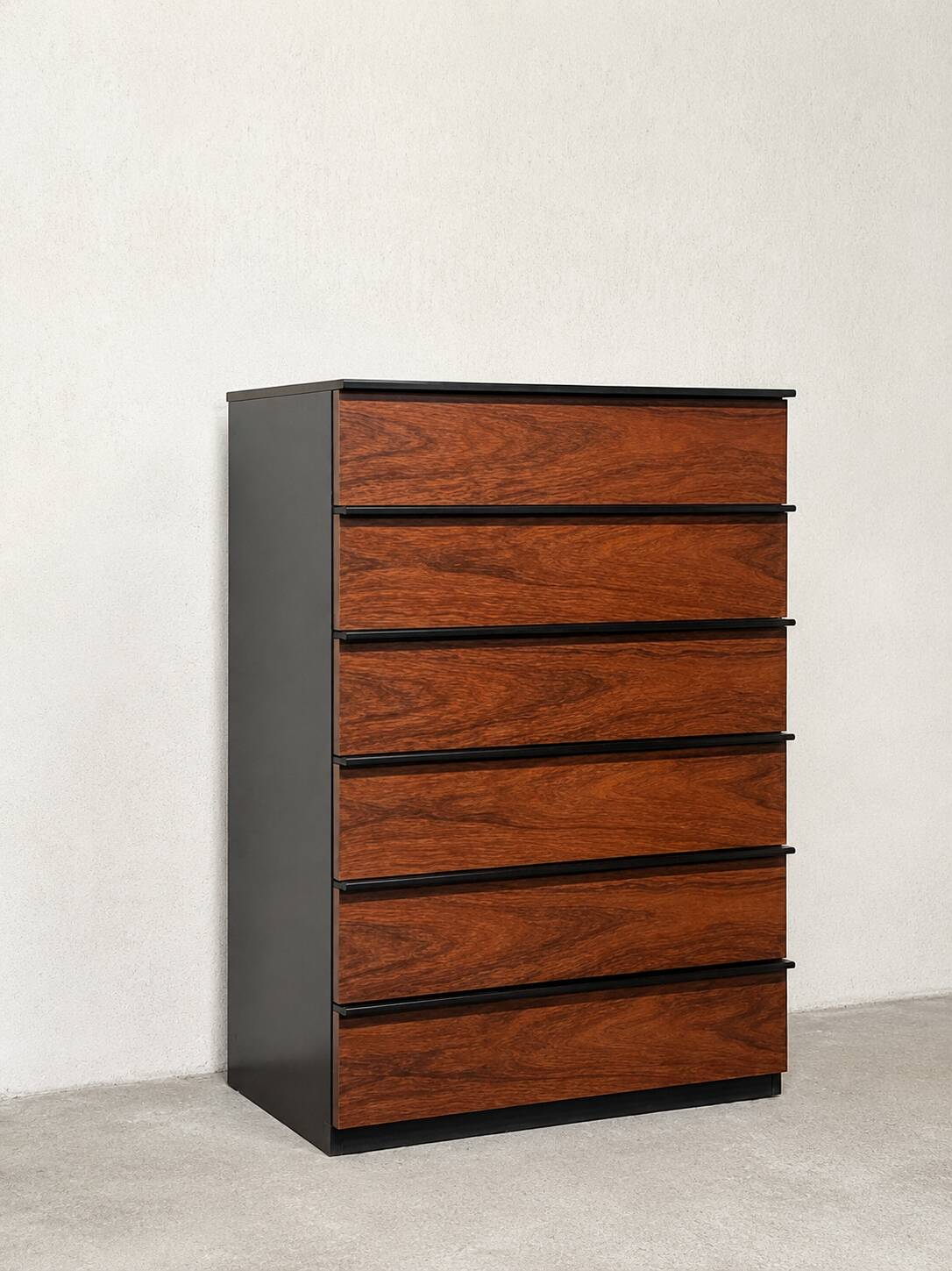 Commode en placage de palissandre, Interlubke Germany, 1970