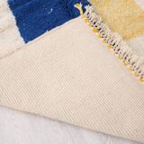 Moroccan rug in multi-colored wool, gift size 250x150cm