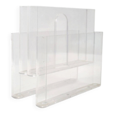Vintage Kartell magazine rack by Giotto Stoppino