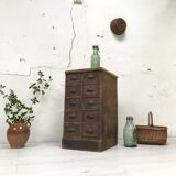 Wooden craft furniture with 10 drawers