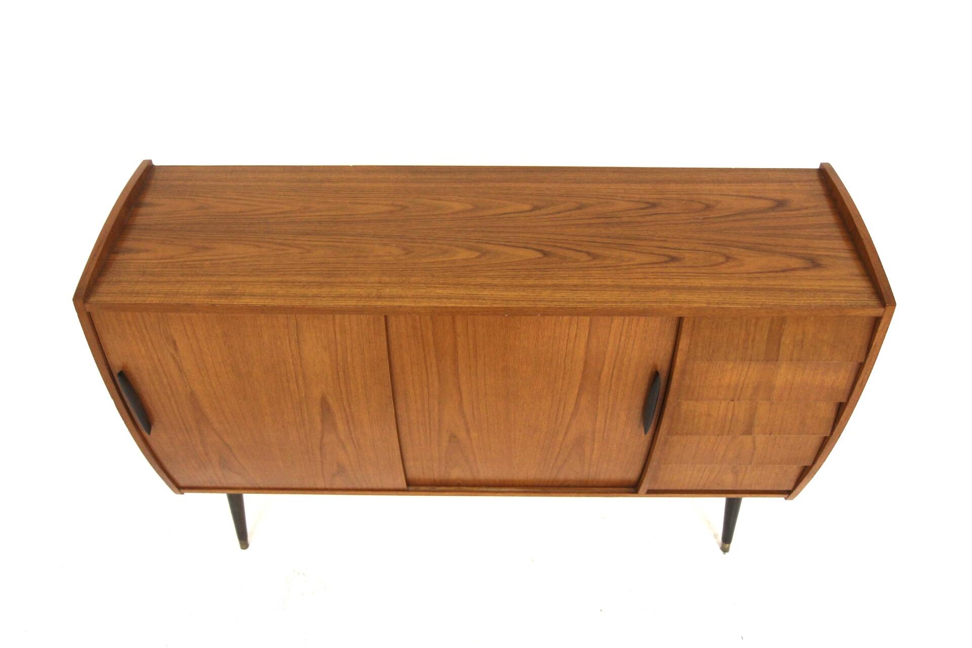 Enfilade scandinave "Roulette" en teck, Möbel-Ikea, Suède, 1960