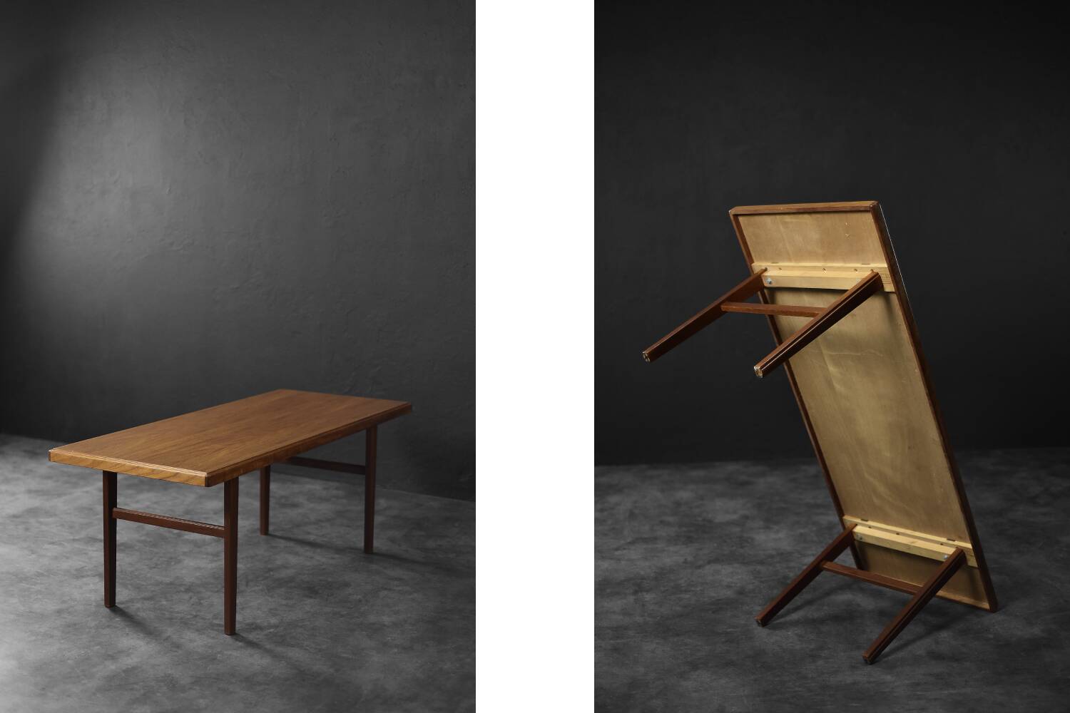 Danish teak coffee table, 1960