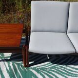 Modular 3-seater sofa + a teak coffee table by Karl SØrlie & SØnner