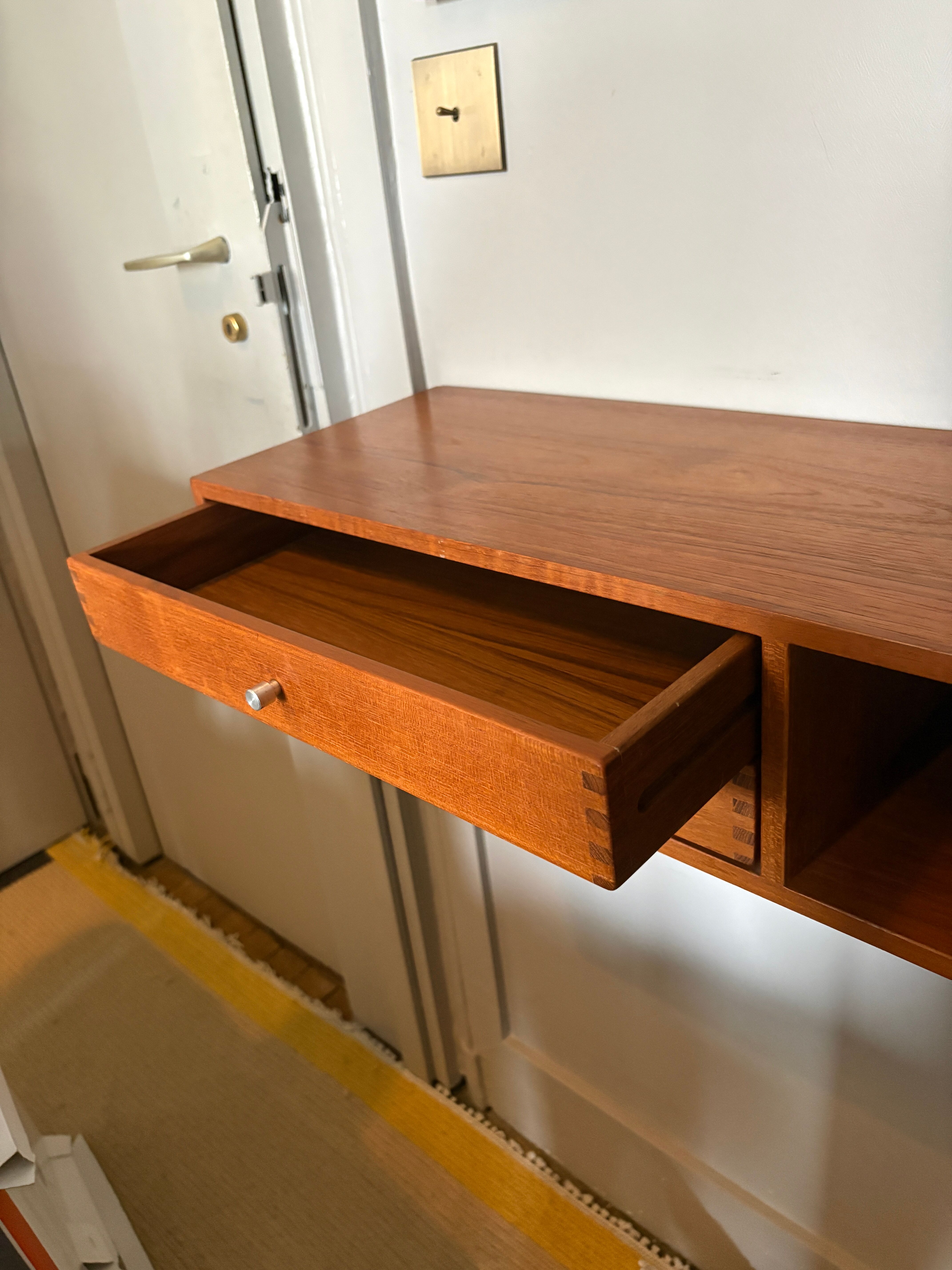 Danish console by Kai Kristiansen, mid-century teak from the 1960s.