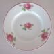 Lot de 4 assiettes à dessert vintage en porcelaine Vista Alegre peintes à la main avec des roses roses