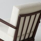 Boucle armchair from ton 60's