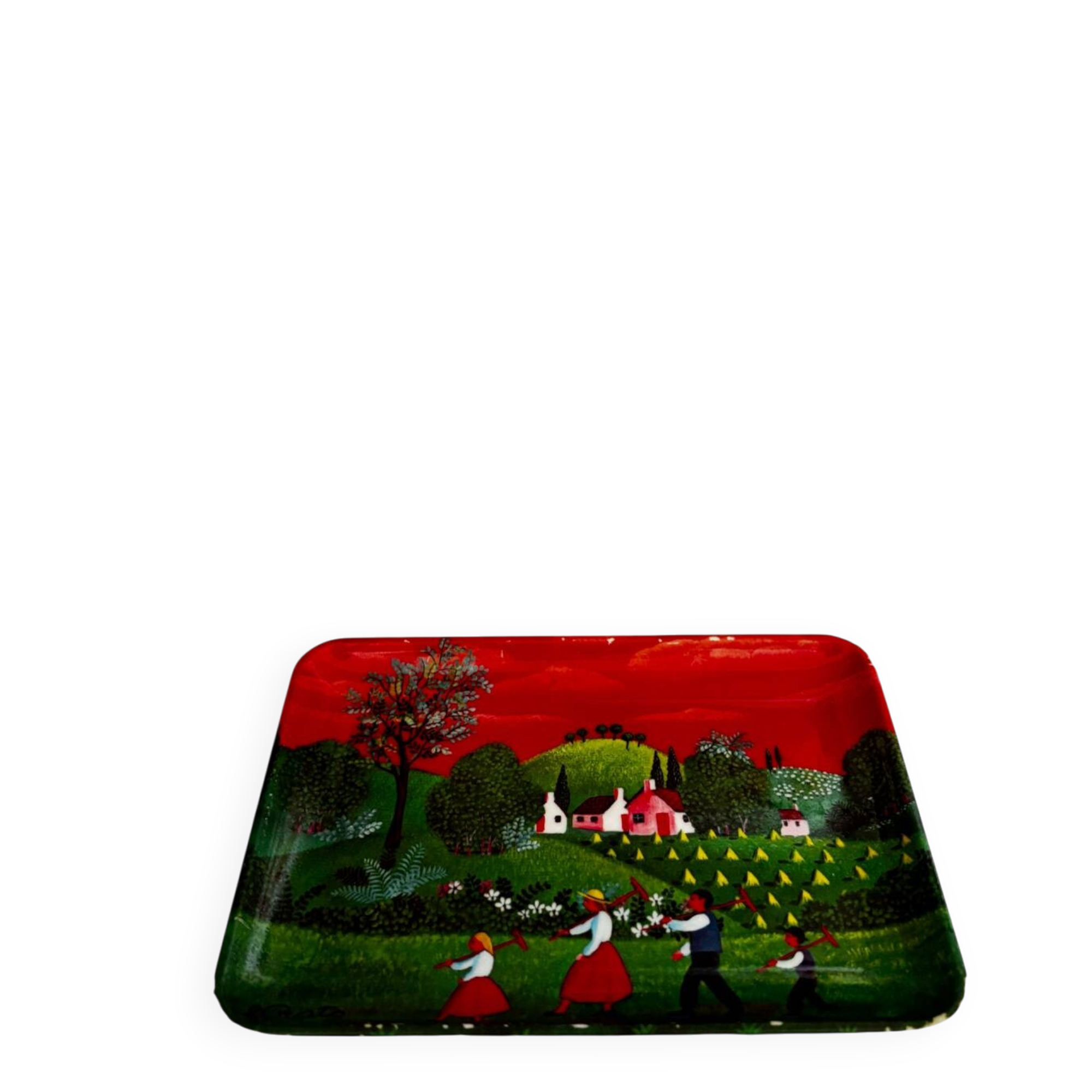 Vintage melamine pocket emptier Mebel Lorenzo Prato