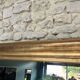 Antique Louis-Philippe mirror 200/150cm gold leaf and mercury glass
