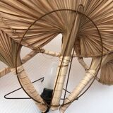 Vintage fan wall lamp 1970