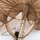 Vintage fan wall lamp 1970