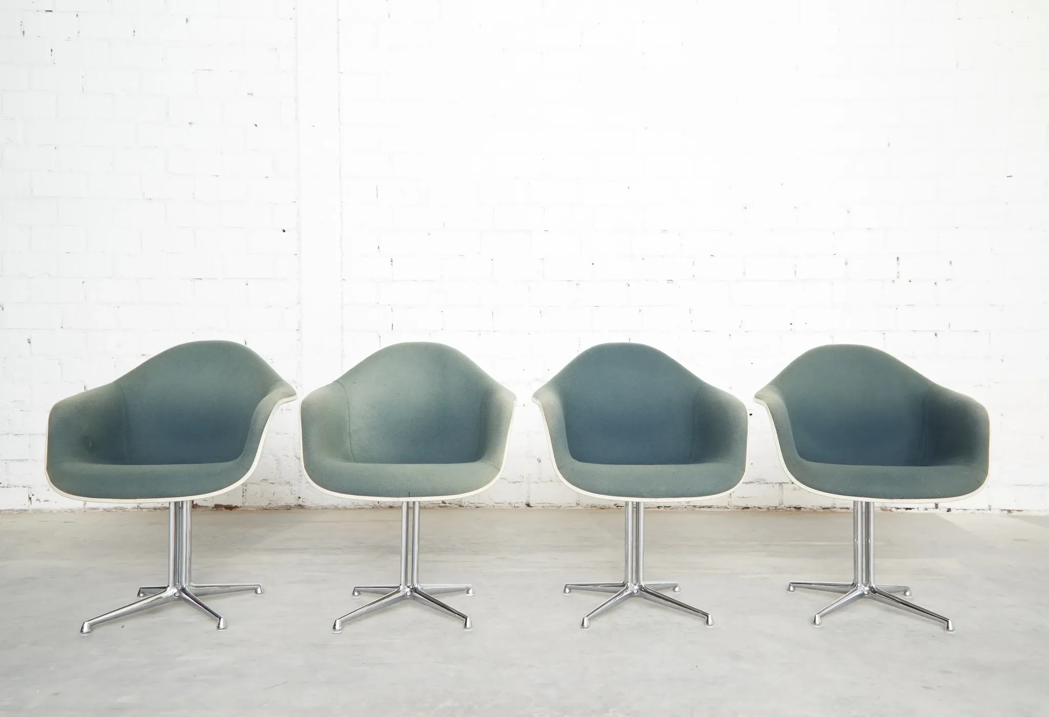 DAL La Fonda Fiberglas Chair by Charles & Ray Eames for Vitra- Set of 4