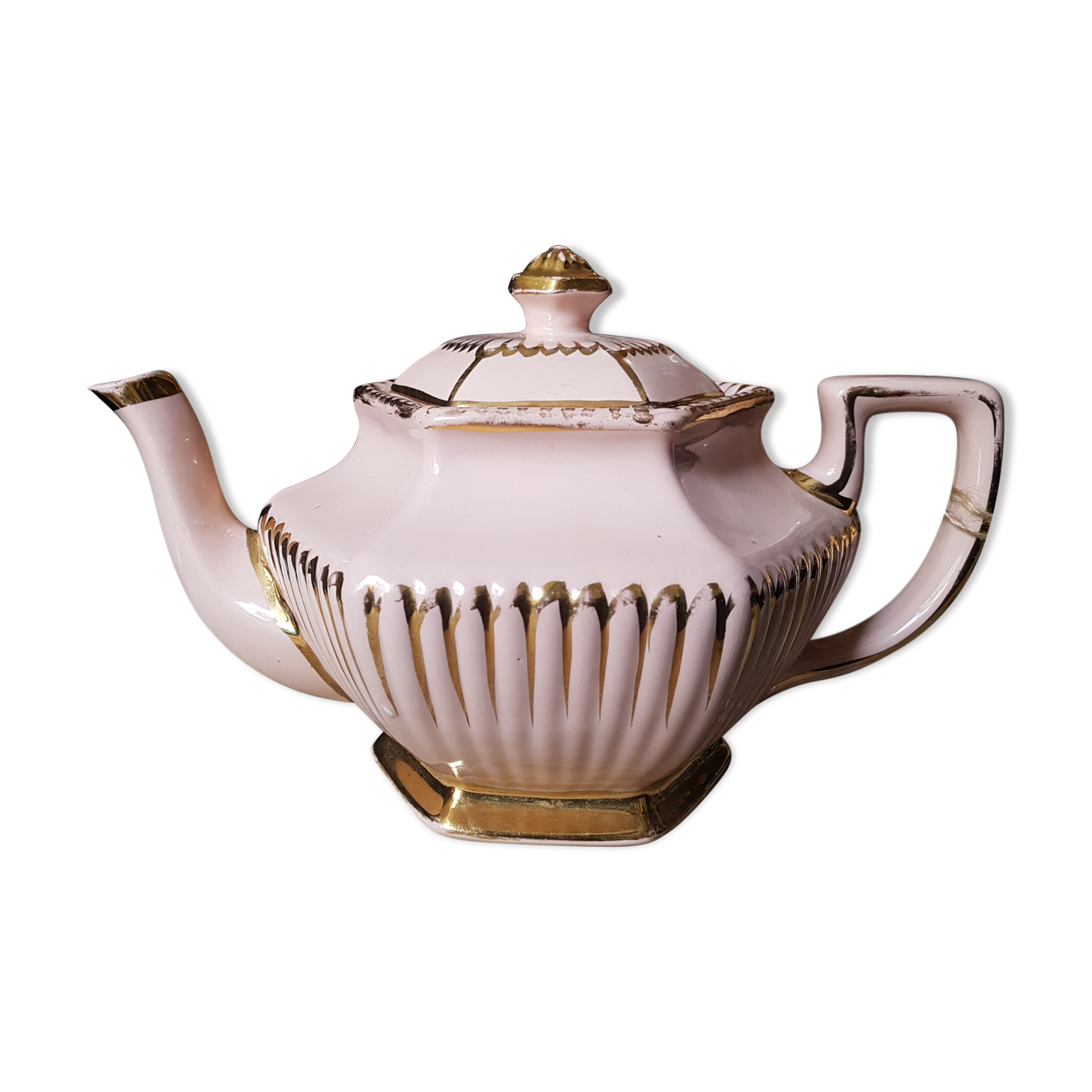 English porcelain teapot