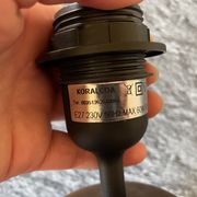 Large Koralcoa table lamp base, in ceramic