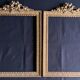 Frames (x2) XIX° - 35 / 51 cm / frame of 29.2 / 39.7 cm foliage 1 cm