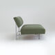 Lit de jour vert des années 1950 - TopForm
