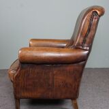 Sheepskin armchair