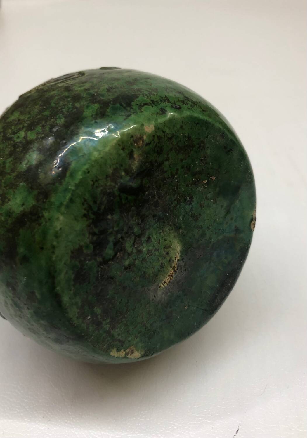 Flemish art deco stoneware soliflore vase